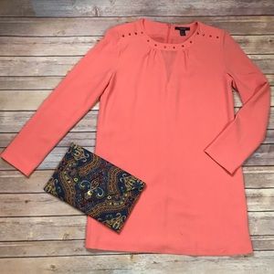 Forever 21 peach colored tunic dress